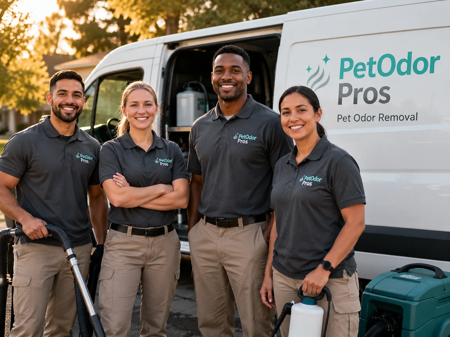 Pet Odor Removal team serving Danforth, ME